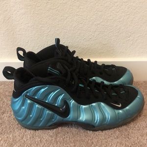 Nike Air Foamposite Pro 2011 Electric Blue (Used)